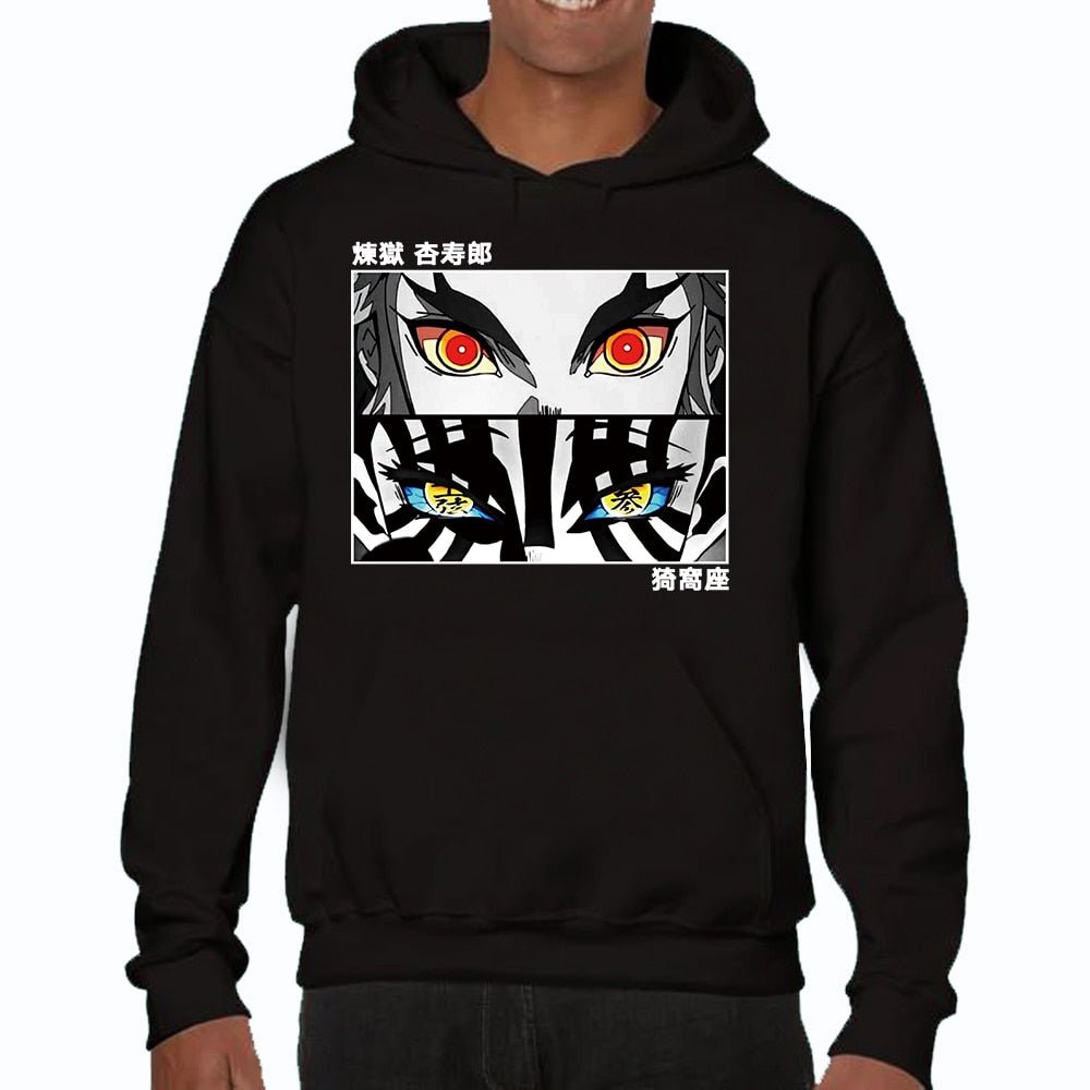 Demon Slayer Akaza Kyojuro Rengoku Unisex Hoodie - KataMoon