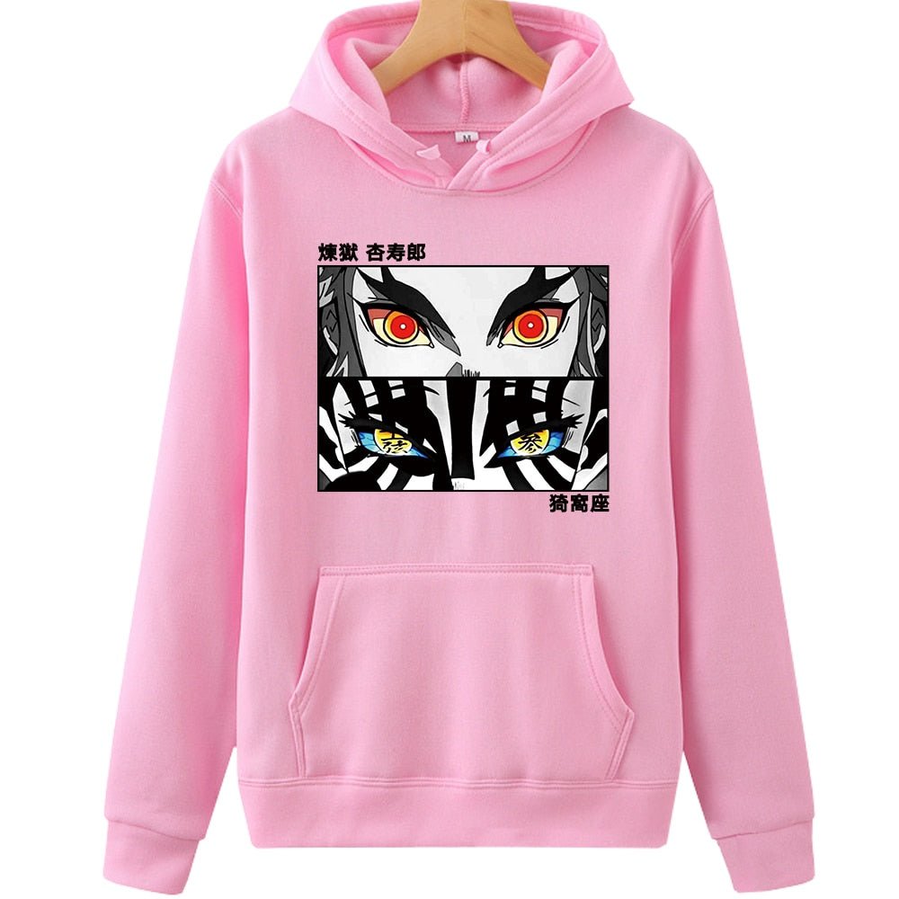Demon Slayer Akaza Kyojuro Rengoku Unisex Hoodie - KataMoon