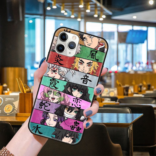 Demon Slayer Kimetsu No Yaiba 9 Hashira Iphone Phone Case - KataMoon