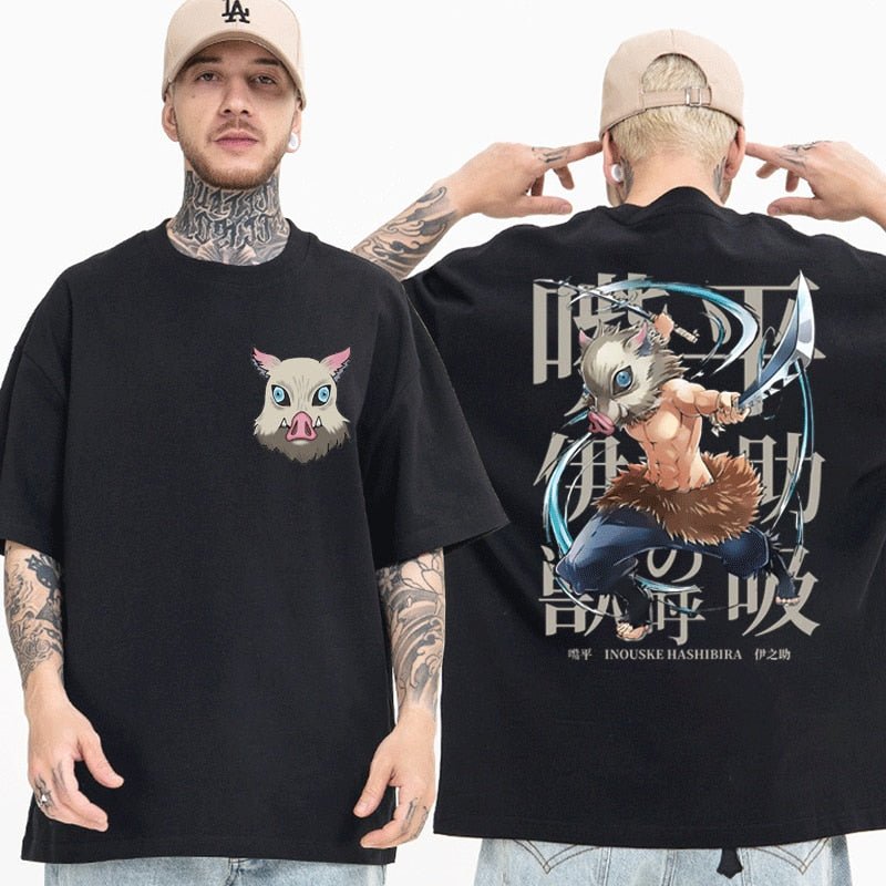 Demon Slayer Kimetsu No Yaiba Inosuke T Shirt - KataMoon