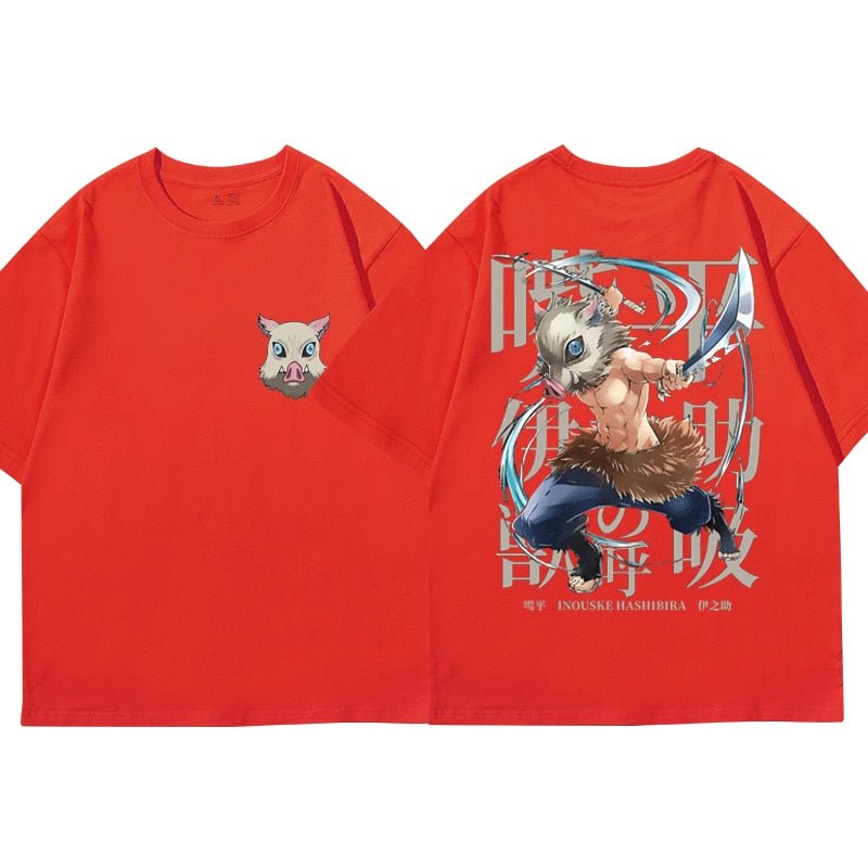 Demon Slayer Kimetsu No Yaiba Inosuke T Shirt - KataMoon