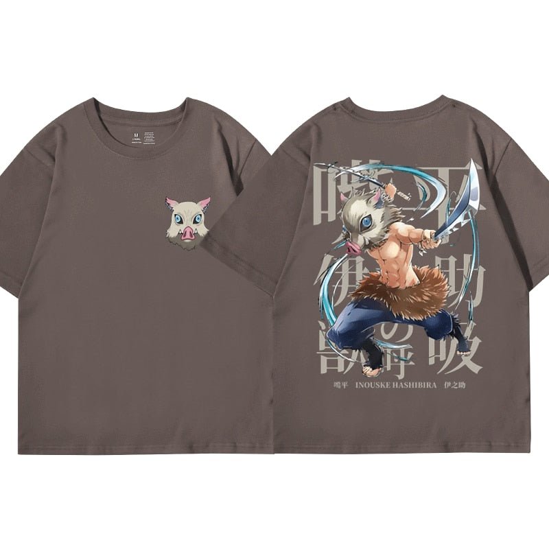 Demon Slayer Kimetsu No Yaiba Inosuke T Shirt - KataMoon