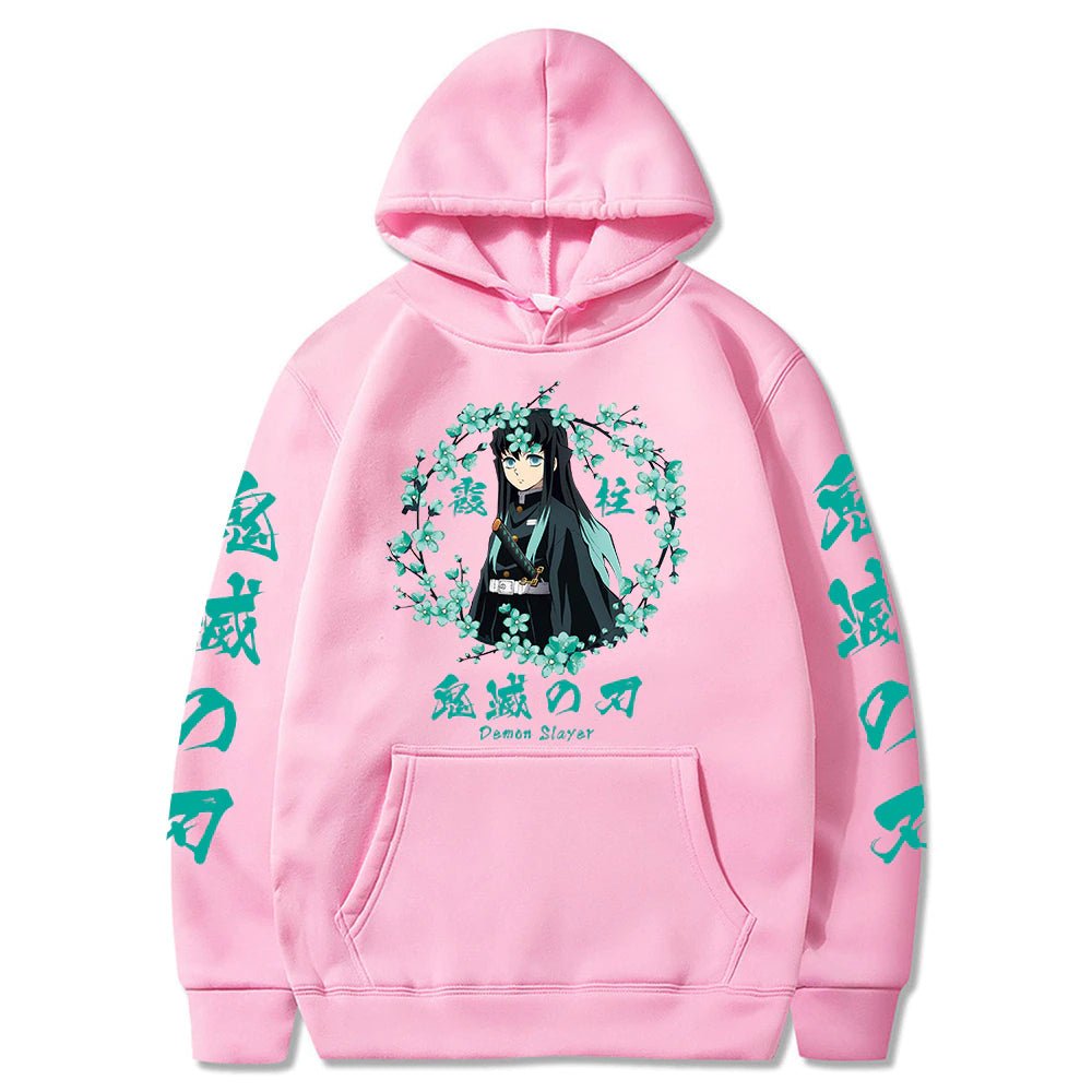 Demon Slayer Kimetsu No Yaiba Muichiro Tokito Hoodie - KataMoon