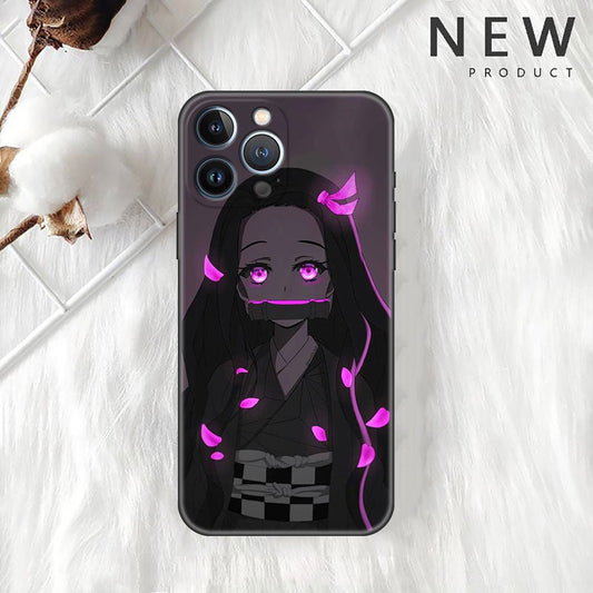 Demon Slayer Kimetsu No Yaiba Nezuko Kamado Iphone Phone Case - KataMoon