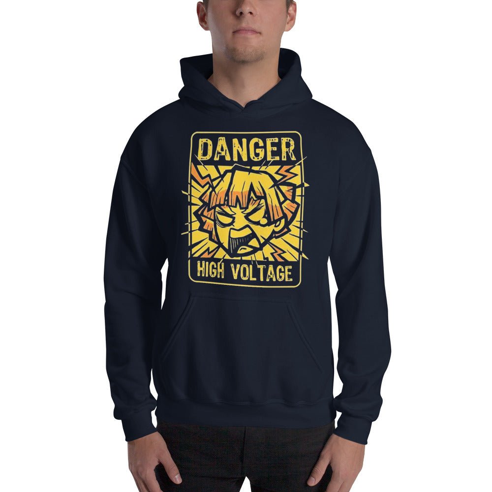 Demon Slayer Kimetsu No Yaiba Zenitsu High Voltage Hoodie - KM0127HO - KataMoon
