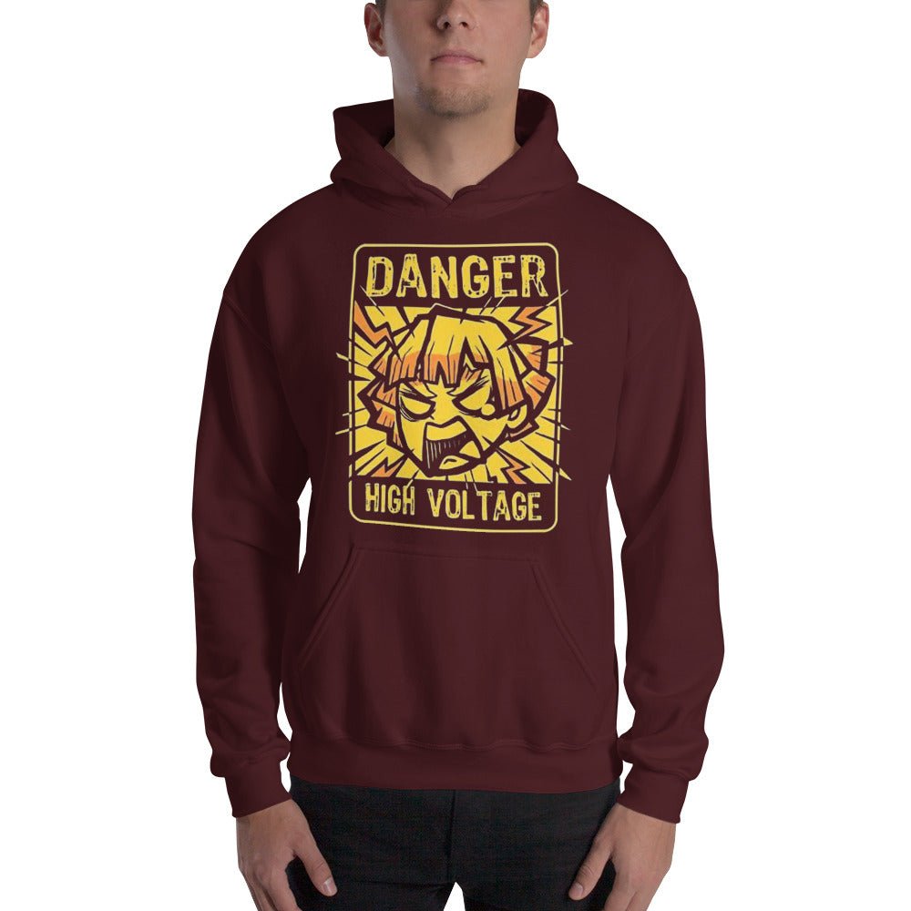 Demon Slayer Kimetsu No Yaiba Zenitsu High Voltage Hoodie - KM0127HO - KataMoon