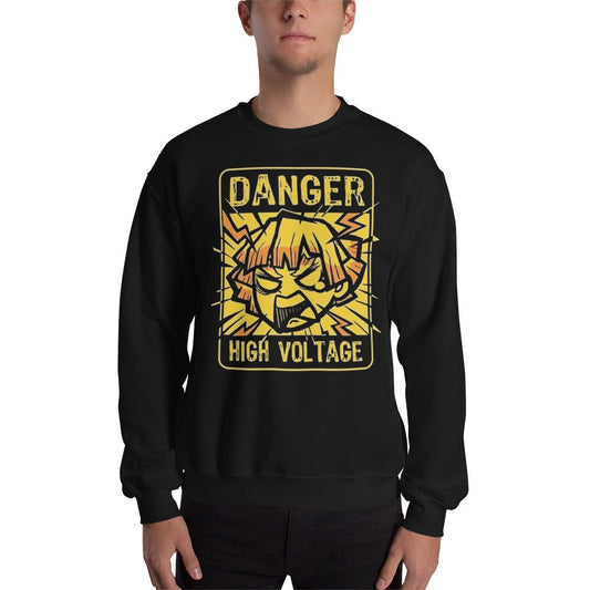 Demon Slayer Kimetsu No Yaiba Zenitsu High Voltage Sweatshirt - KM0127SW - KataMoon