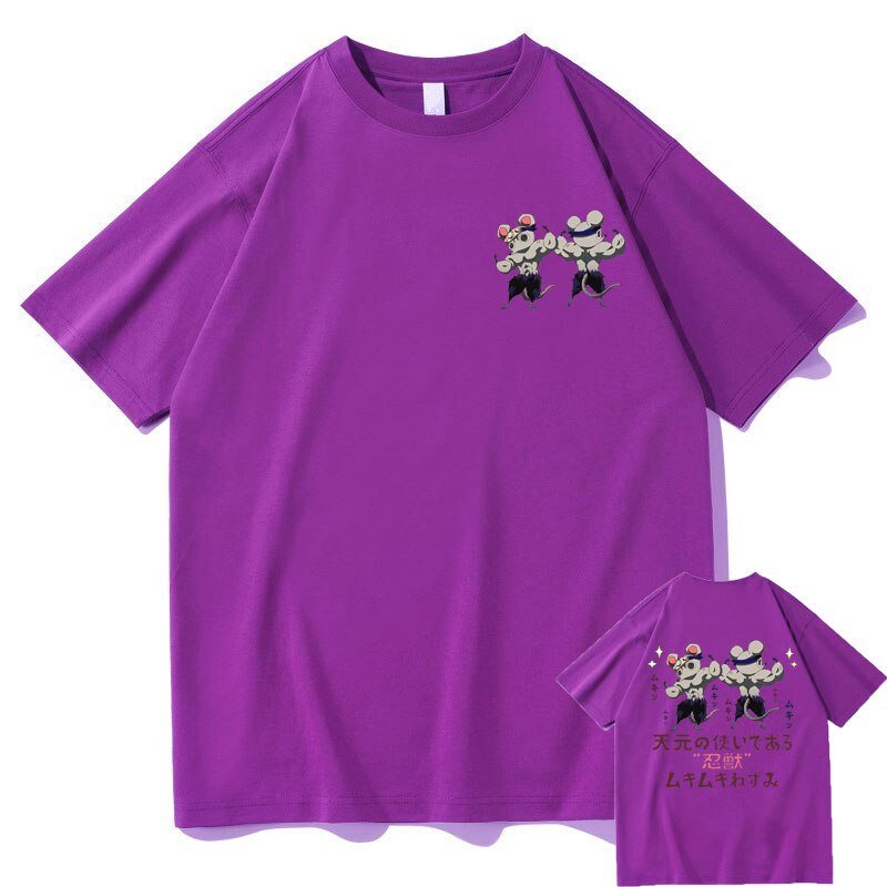 Demon Slayer Ninju Uzui Tengen Ninja Muscular Mouse T shirt - KataMoon