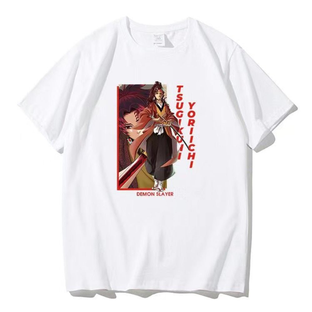Demon Slayer Tsugikuni Yoriichi Anime T shirt - KataMoon