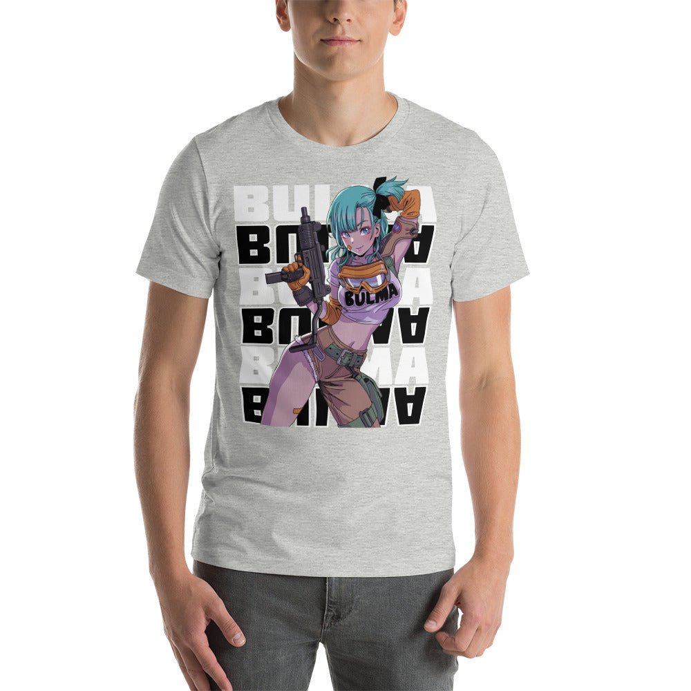 Dragon Ball Super Saiyan Bulma Gun Hand T shirt - KM0137TS - KataMoon