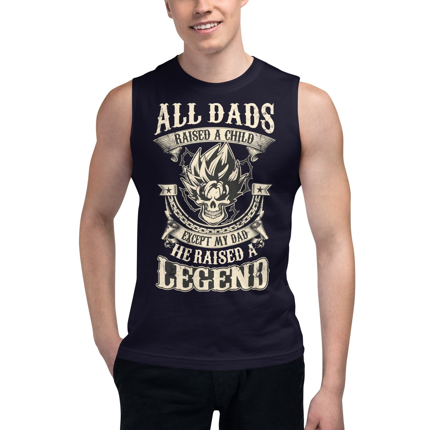 Dragon Ball Super Saiyan Dad Tank Top - KM0126TT - KataMoon