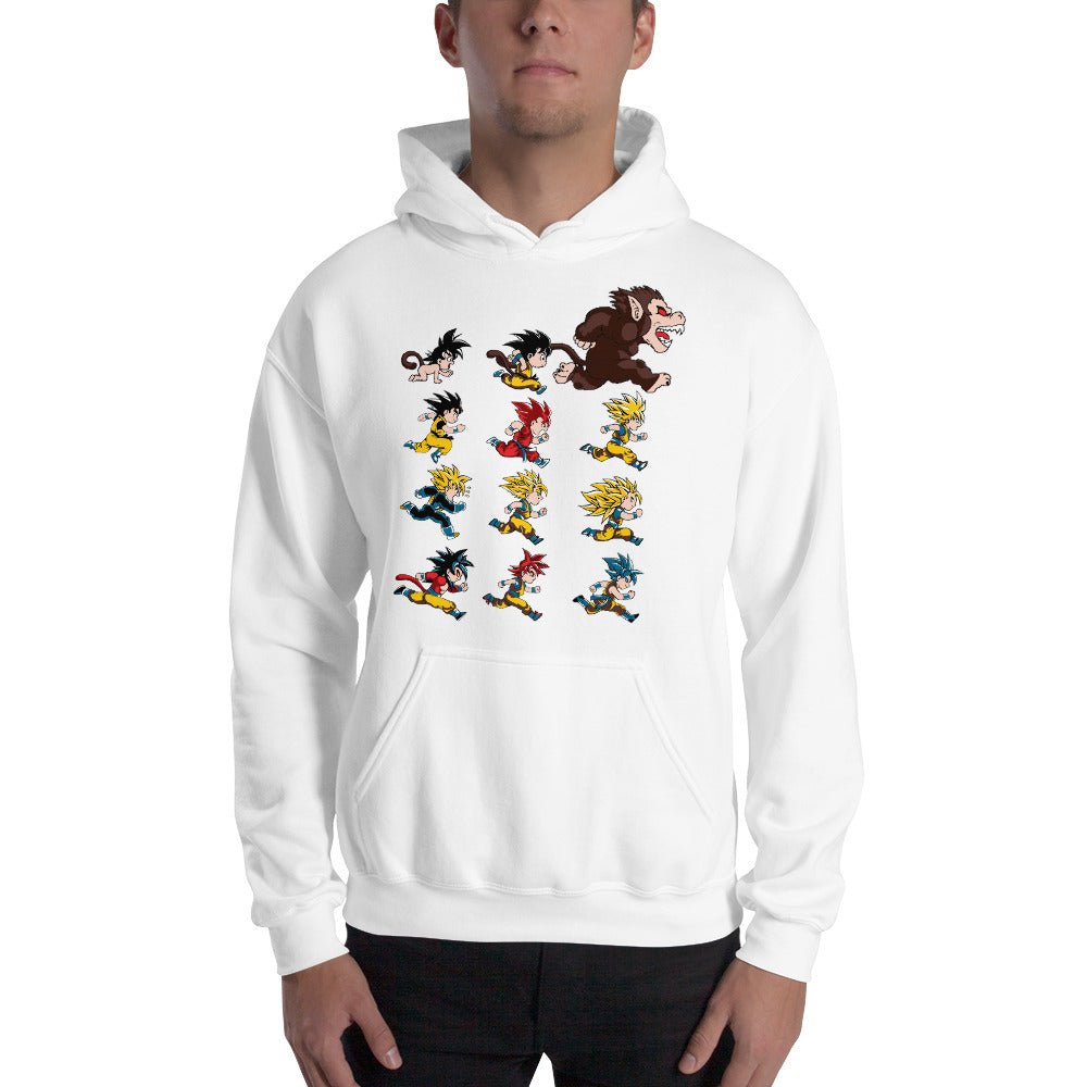 Dragon Ball Super Saiyan Evolution Of Goku Hoodie - KM0124HO - KataMoon