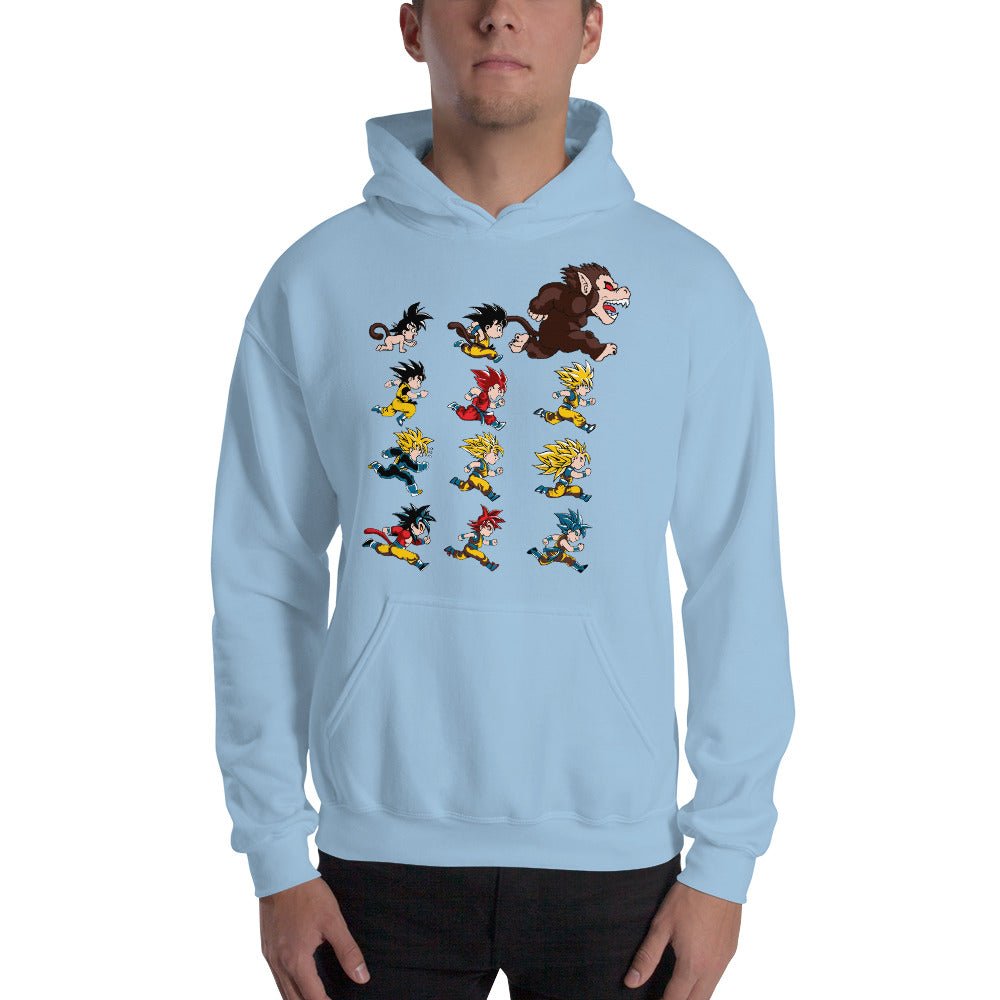 Dragon Ball Super Saiyan Evolution Of Goku Hoodie - KM0124HO - KataMoon