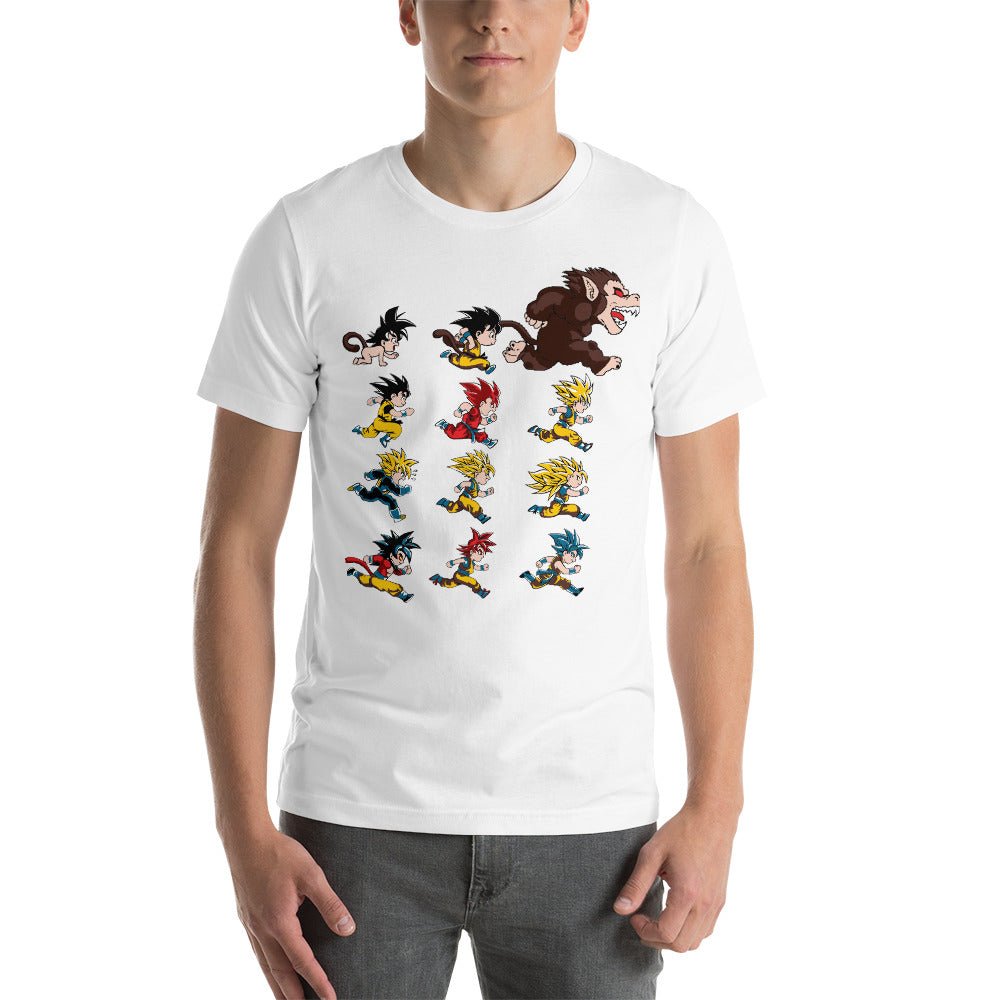 Dragon Ball Super Saiyan Evolution Of Goku T Shirt - KM0124TS - KataMoon