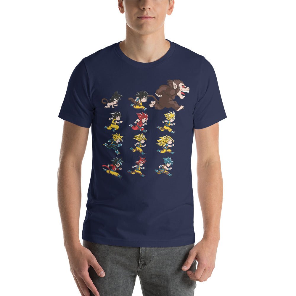 Dragon Ball Super Saiyan Evolution Of Goku T Shirt - KM0124TS - KataMoon