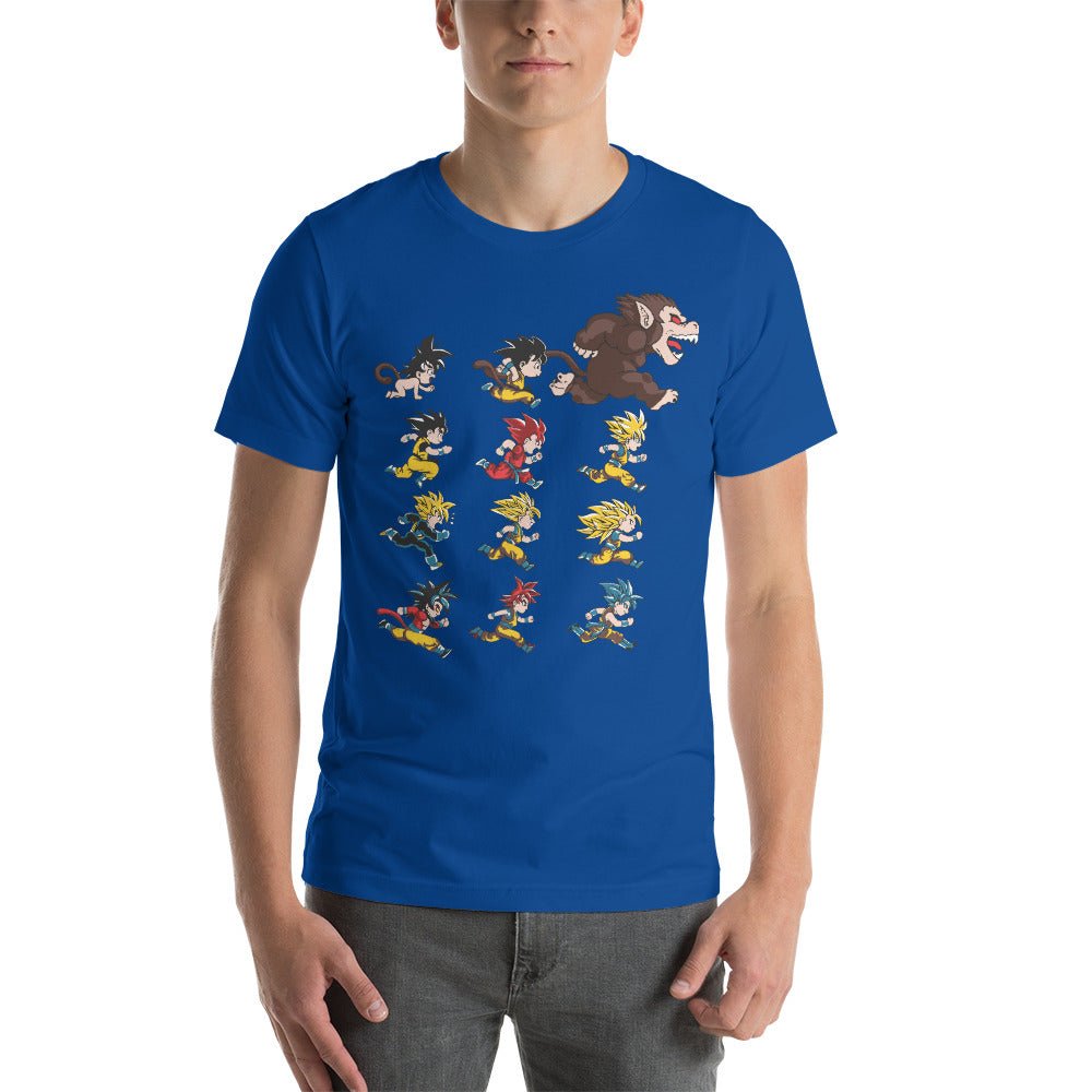 Dragon Ball Super Saiyan Evolution Of Goku T Shirt - KM0124TS - KataMoon