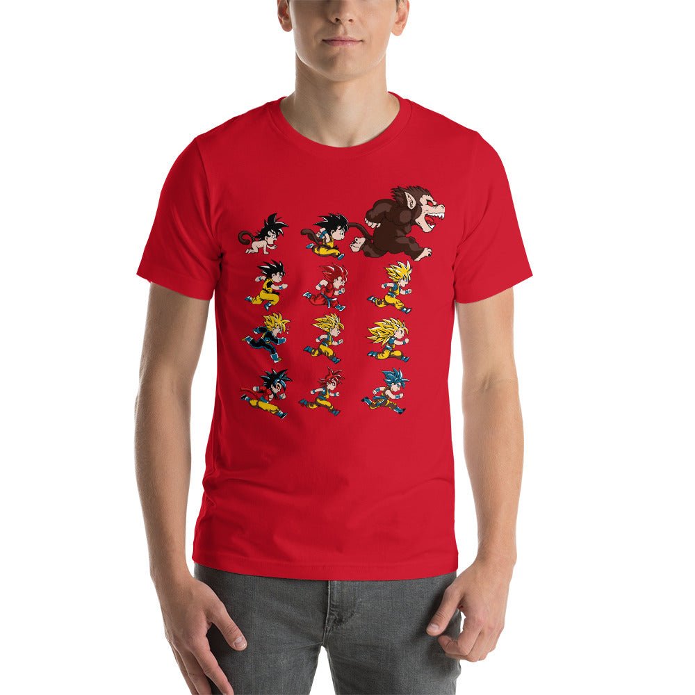 Dragon Ball Super Saiyan Evolution Of Goku T Shirt - KM0124TS - KataMoon