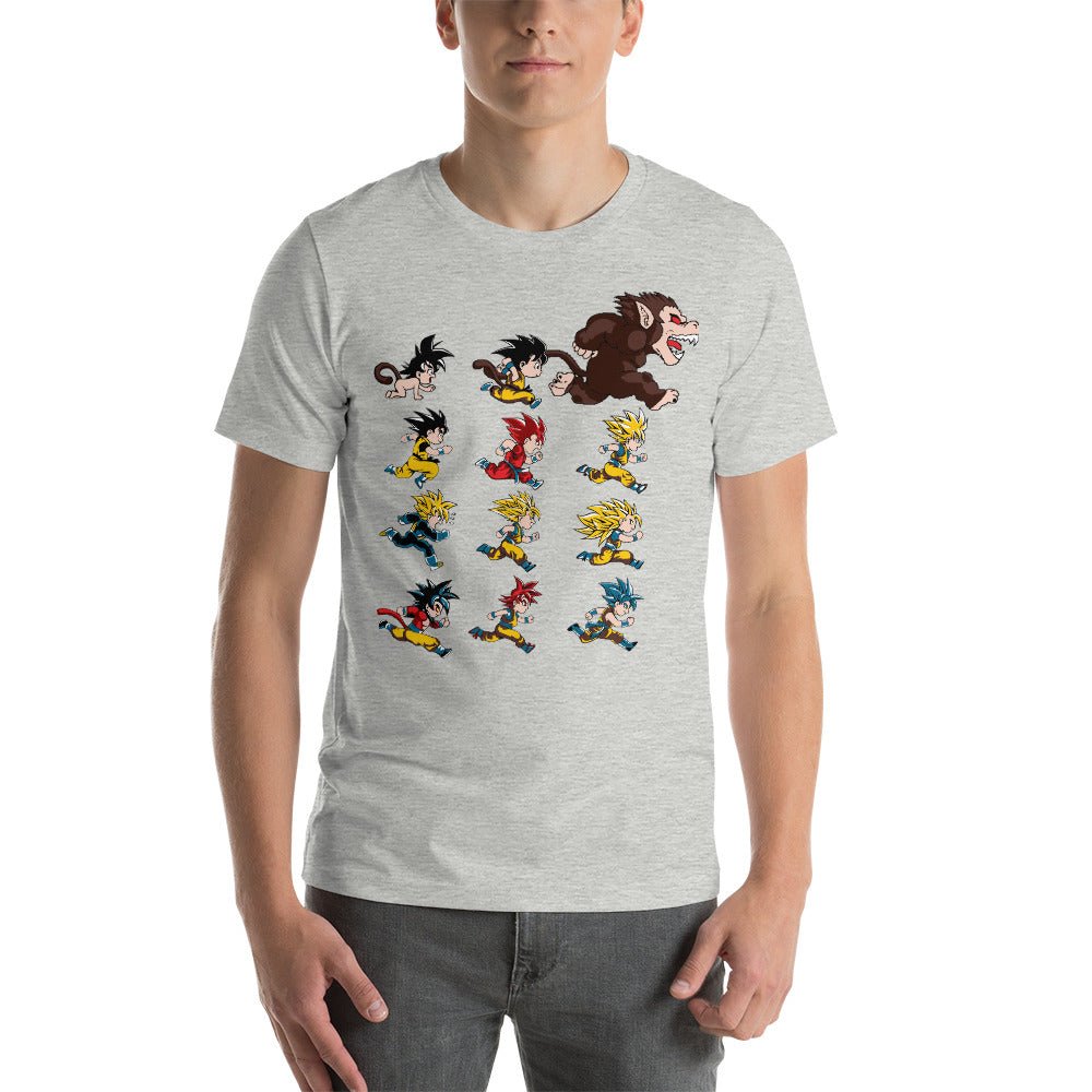 Dragon Ball Super Saiyan Evolution Of Goku T Shirt - KM0124TS - KataMoon