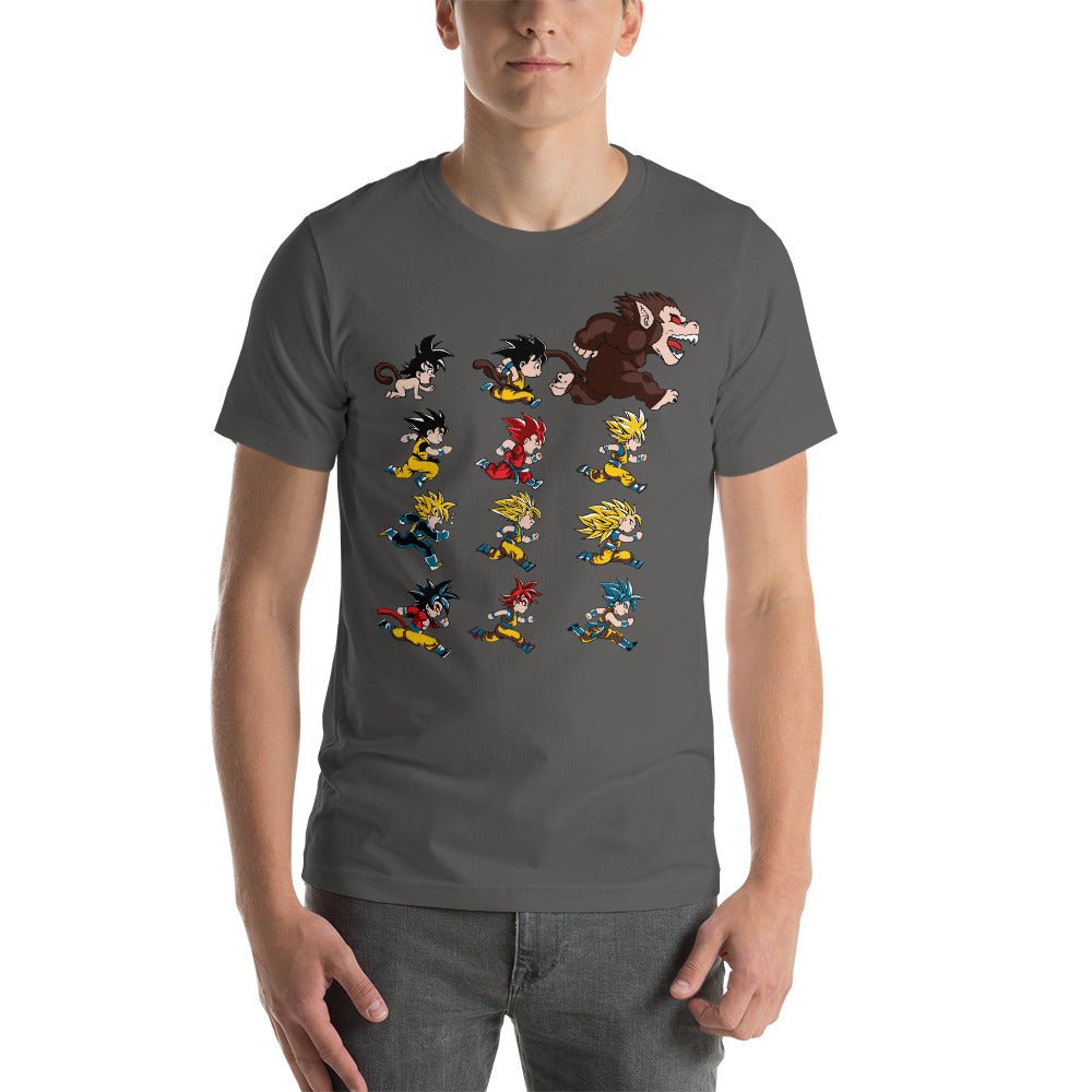 Dragon Ball Super Saiyan Evolution Of Goku T Shirt - KM0124TS - KataMoon