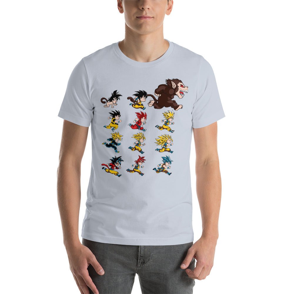 Dragon Ball Super Saiyan Evolution Of Goku T Shirt - KM0124TS - KataMoon