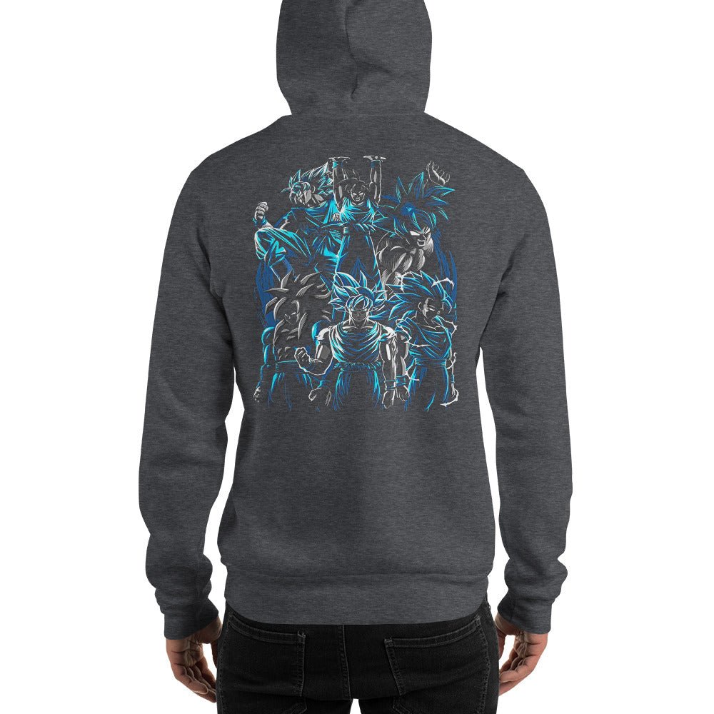 Dragon Ball Super Saiyan Goku God Hoodie - KM0128HO - KataMoon