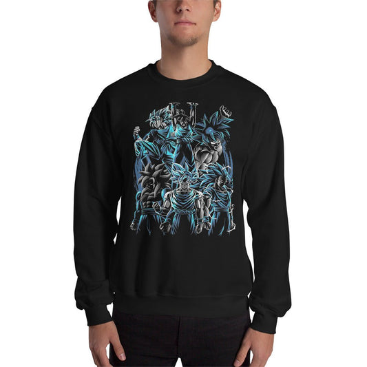 Dragon Ball Super Saiyan Goku God Sweatshirt - KM0128SW - KataMoon