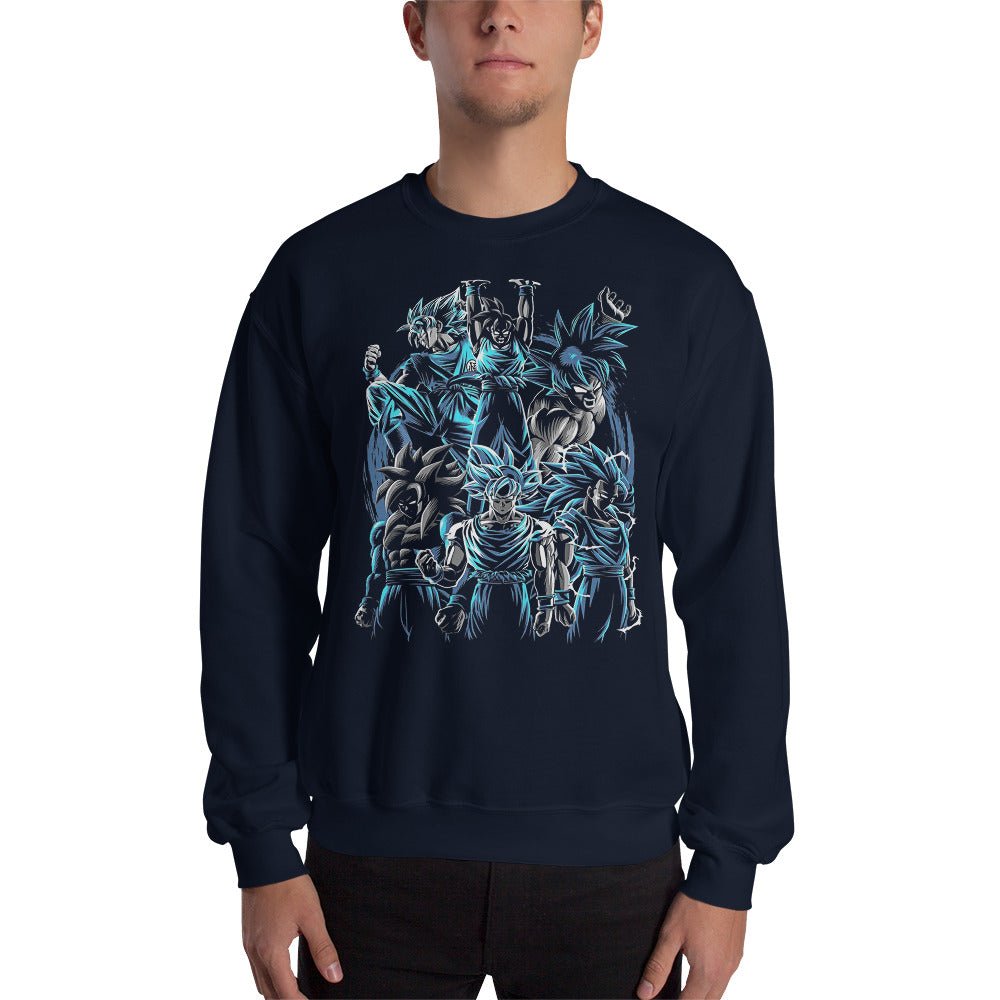 Dragon Ball Super Saiyan Goku God Sweatshirt - KM0128SW - KataMoon