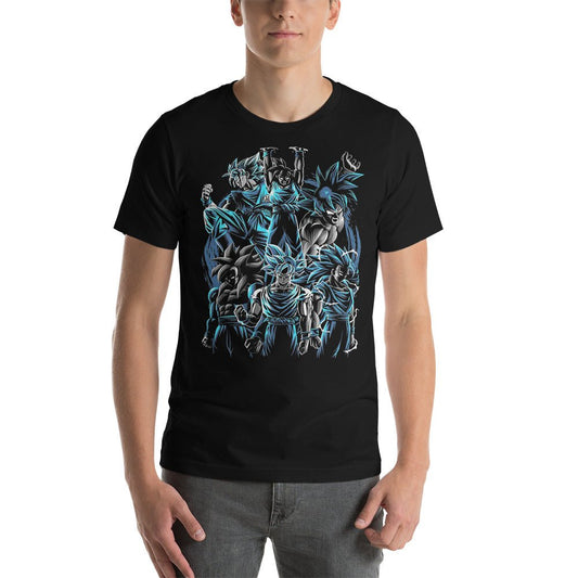 Dragon Ball Super Saiyan Goku God T Shirt - KM0128TS - KataMoon