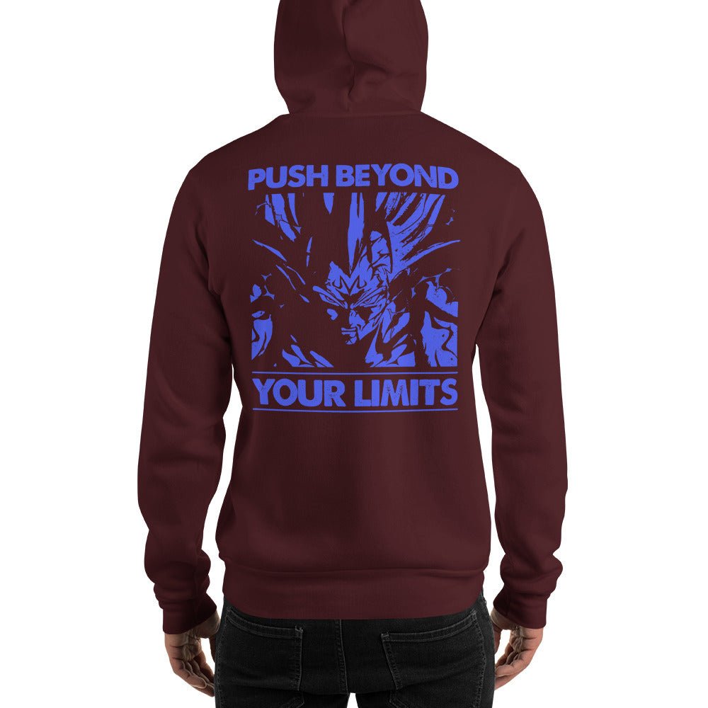Dragon Ball Super Saiyan Majin Vegeta Push Beyond Your Limits Hoodie - KM0134HO - KataMoon