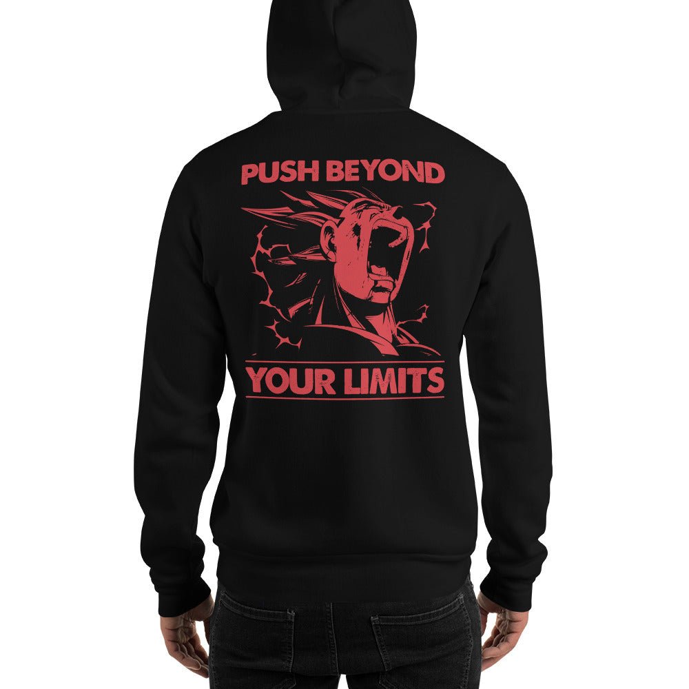 Dragon Ball Super Saiyan Majin Vegeta Push Beyond Your Limits Hoodie - KM0135HO - KataMoon