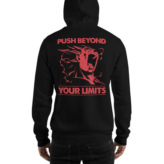 Dragon Ball Super Saiyan Majin Vegeta Push Beyond Your Limits Hoodie - KM0135HO - KataMoon