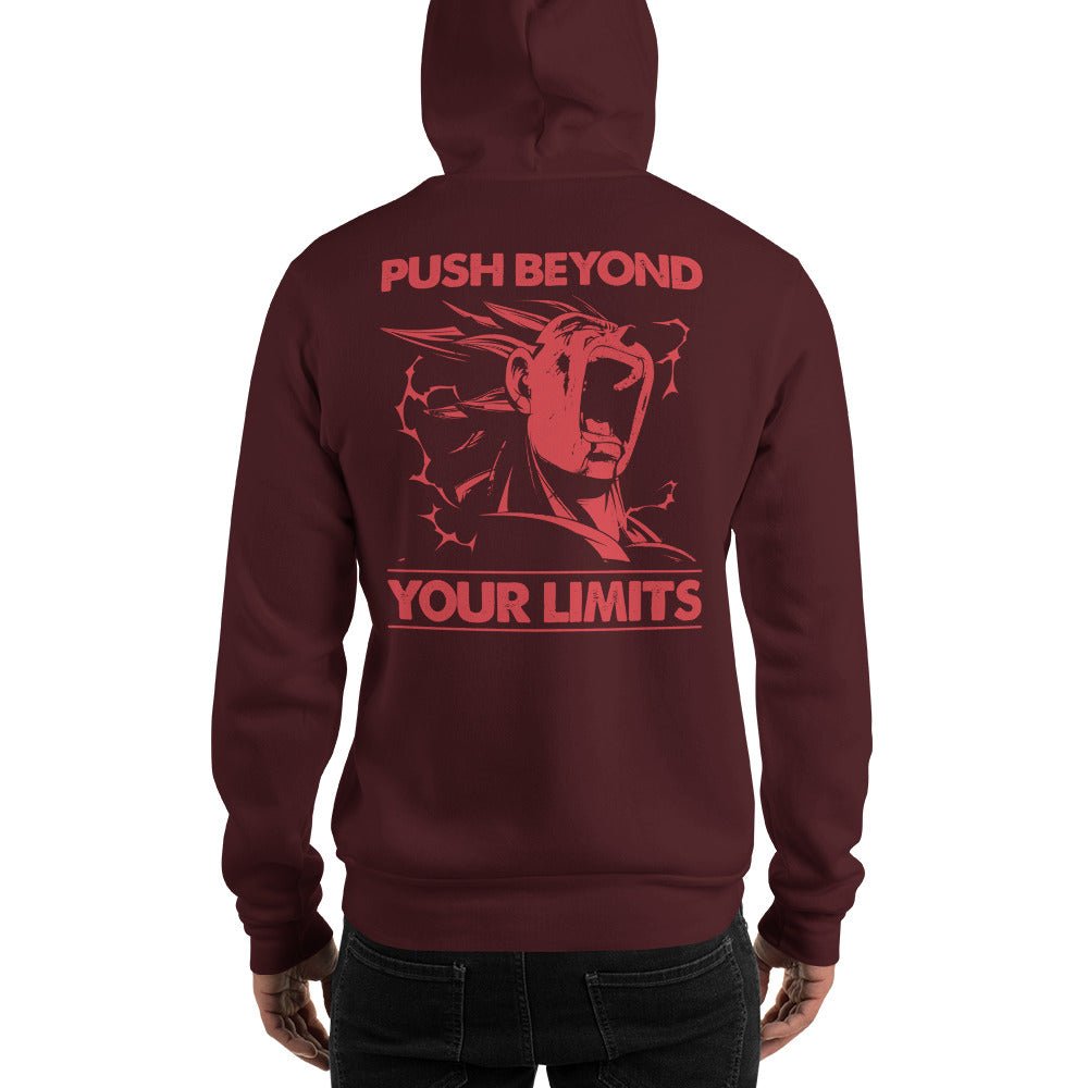 Dragon Ball Super Saiyan Majin Vegeta Push Beyond Your Limits Hoodie - KM0135HO - KataMoon