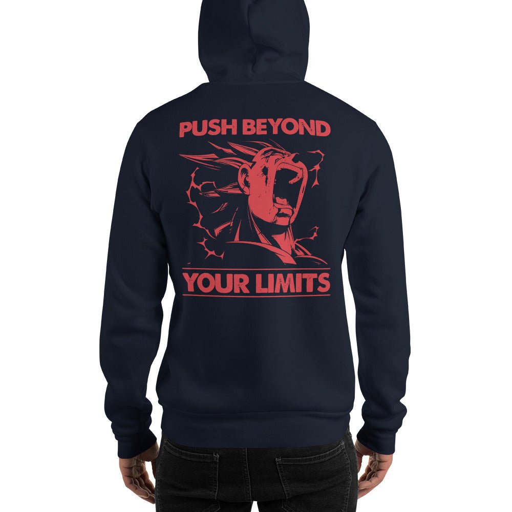 Dragon Ball Super Saiyan Majin Vegeta Push Beyond Your Limits Hoodie - KM0135HO - KataMoon