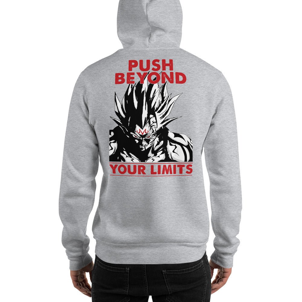 Dragon Ball Super Saiyan Majin Vegeta Push Beyond Your Limits Hoodie - KM0136HO - KataMoon