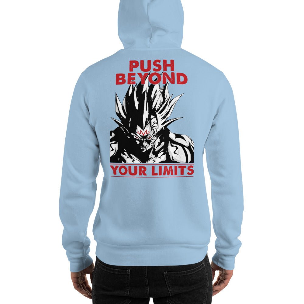 Dragon Ball Super Saiyan Majin Vegeta Push Beyond Your Limits Hoodie - KM0136HO - KataMoon
