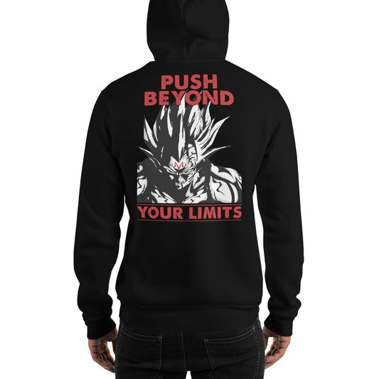 Dragon Ball Super Saiyan Majin Vegeta Push Beyond Your Limits Hoodie - KM0136HO - KataMoon