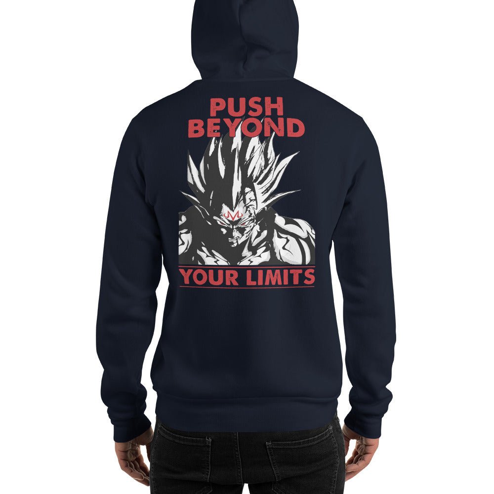Dragon Ball Super Saiyan Majin Vegeta Push Beyond Your Limits Hoodie - KM0136HO - KataMoon