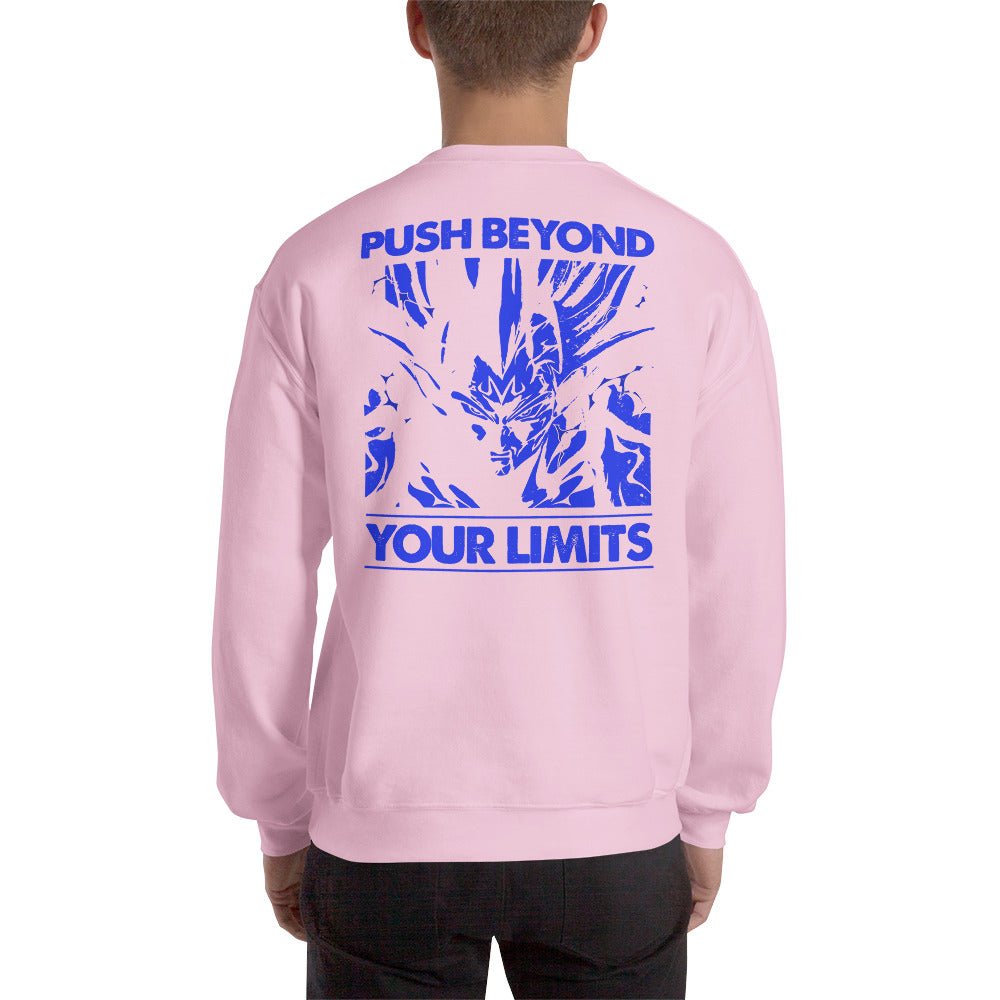 Dragon Ball Super Saiyan Majin Vegeta Push Beyond Your Limits Sweatshirt - KM0134SW - KataMoon
