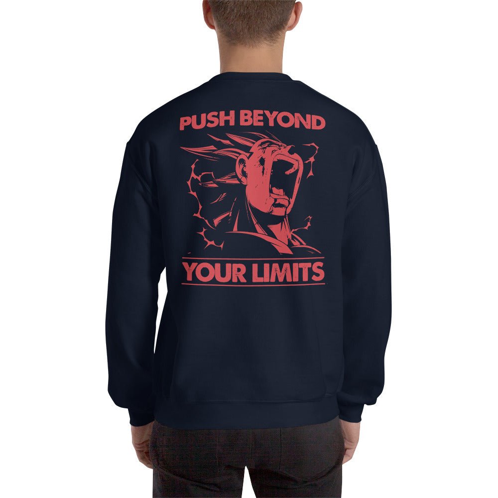 Dragon Ball Super Saiyan Majin Vegeta Push Beyond Your Limits Sweatshirt - KM0135SW - KataMoon