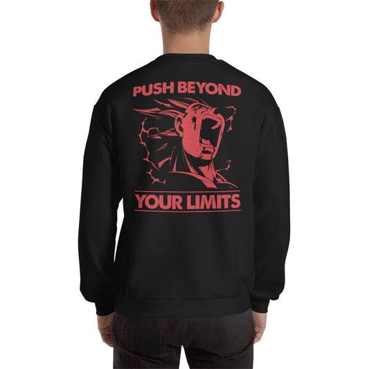 Dragon Ball Super Saiyan Majin Vegeta Push Beyond Your Limits Sweatshirt - KM0135SW - KataMoon