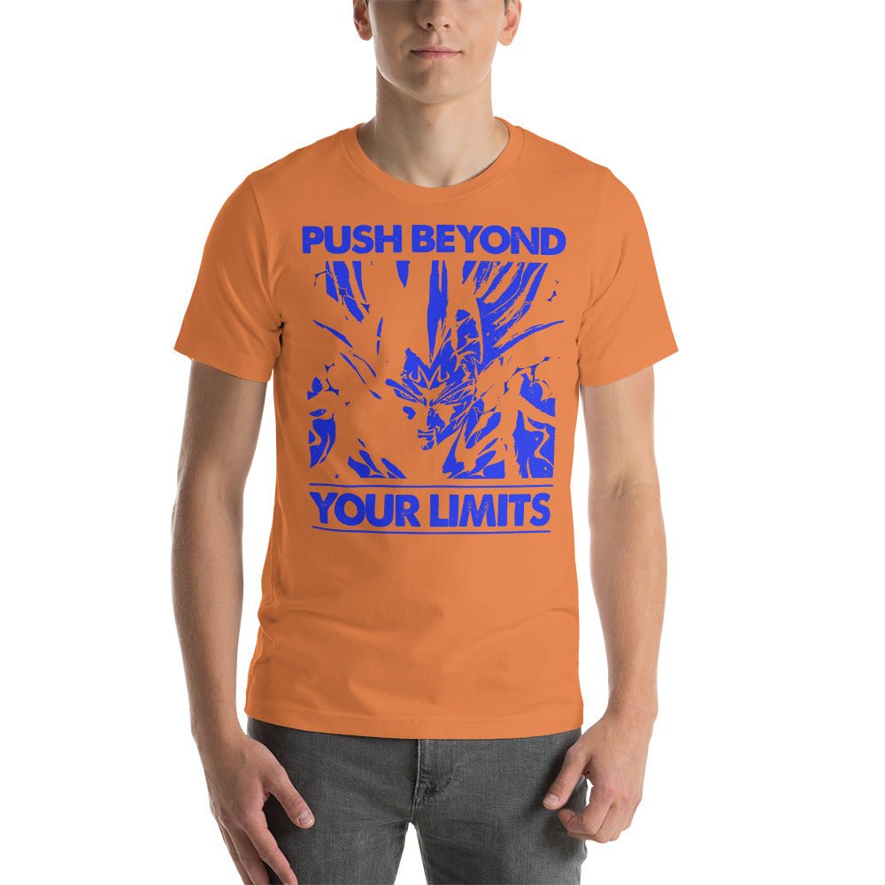 Dragon Ball Super Saiyan Majin Vegeta Push Beyond Your Limits T shirt - KM0134TS - KataMoon