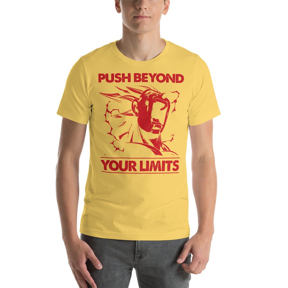 Dragon Ball Super Saiyan Majin Vegeta Push Beyond Your Limits T shirt - KM0135TS - KataMoon