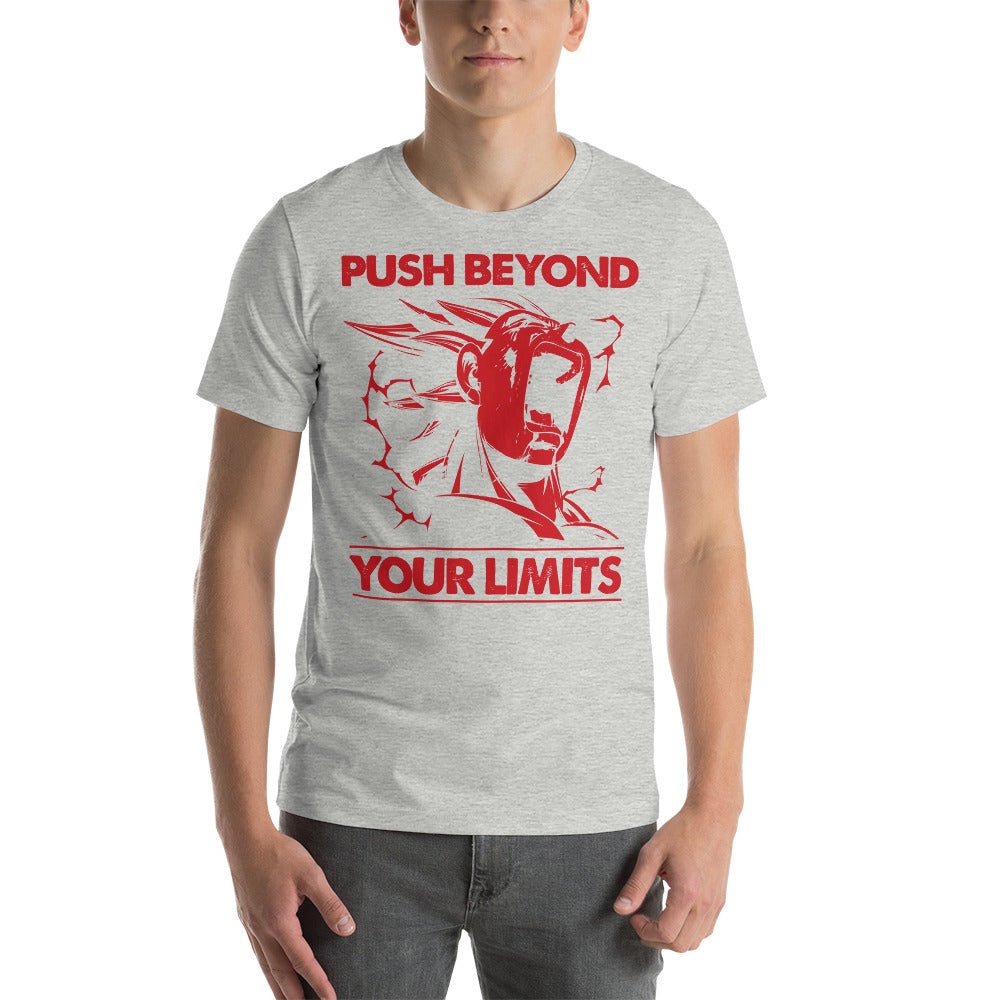 Dragon Ball Super Saiyan Majin Vegeta Push Beyond Your Limits T shirt - KM0135TS - KataMoon