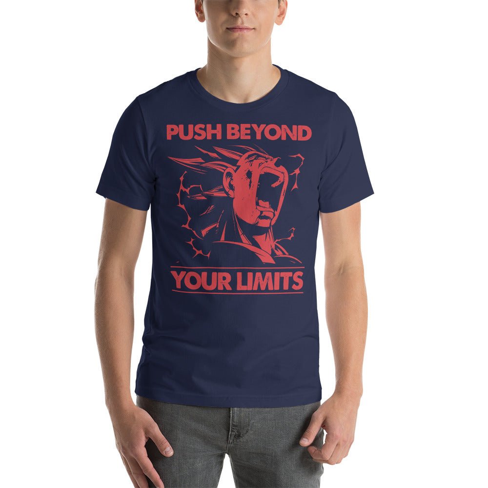 Dragon Ball Super Saiyan Majin Vegeta Push Beyond Your Limits T shirt - KM0135TS - KataMoon