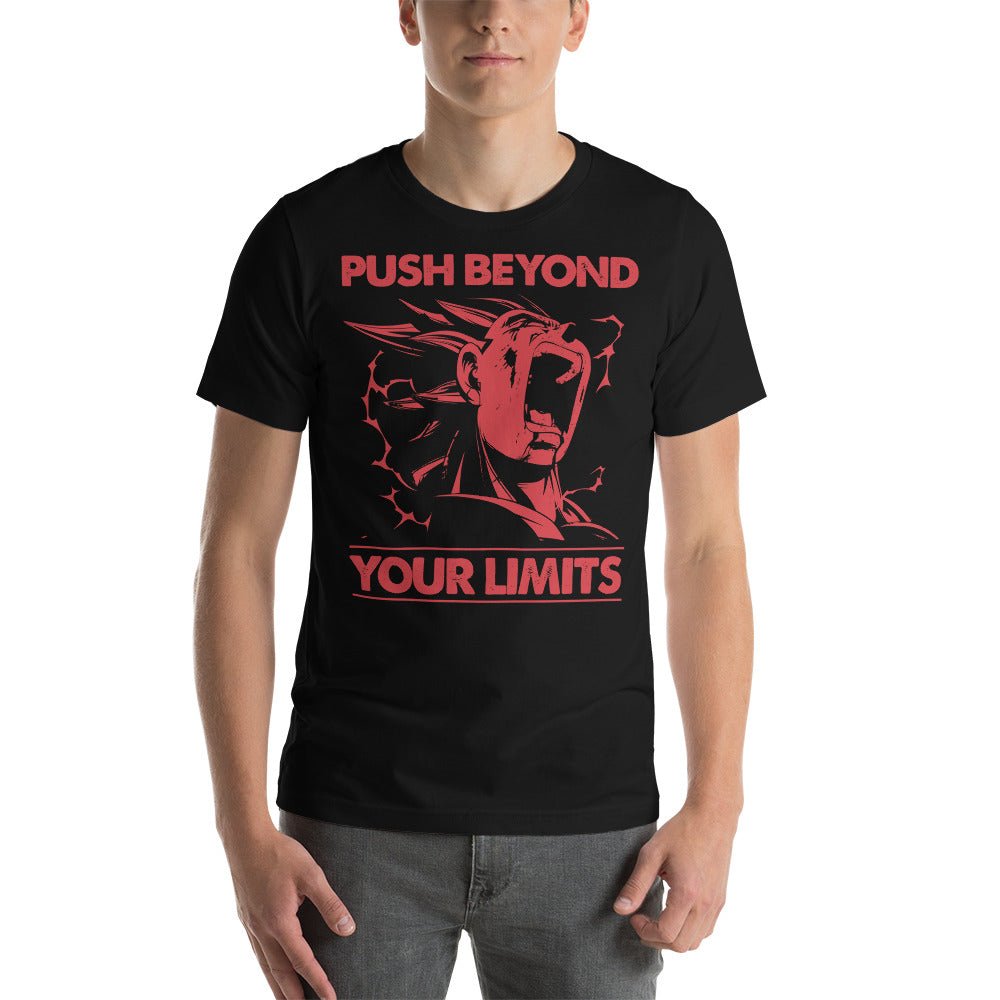 Dragon Ball Super Saiyan Majin Vegeta Push Beyond Your Limits T shirt - KM0135TS - KataMoon