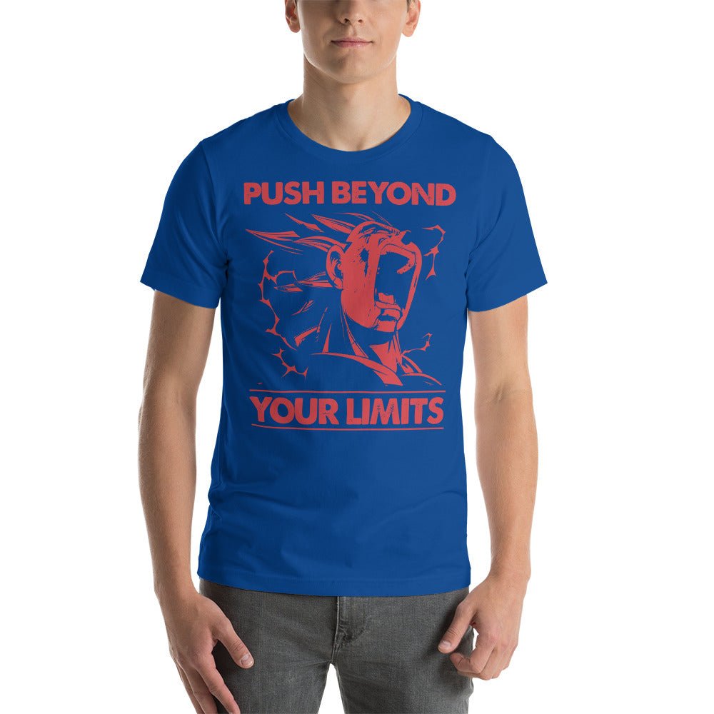 Dragon Ball Super Saiyan Majin Vegeta Push Beyond Your Limits T shirt - KM0135TS - KataMoon
