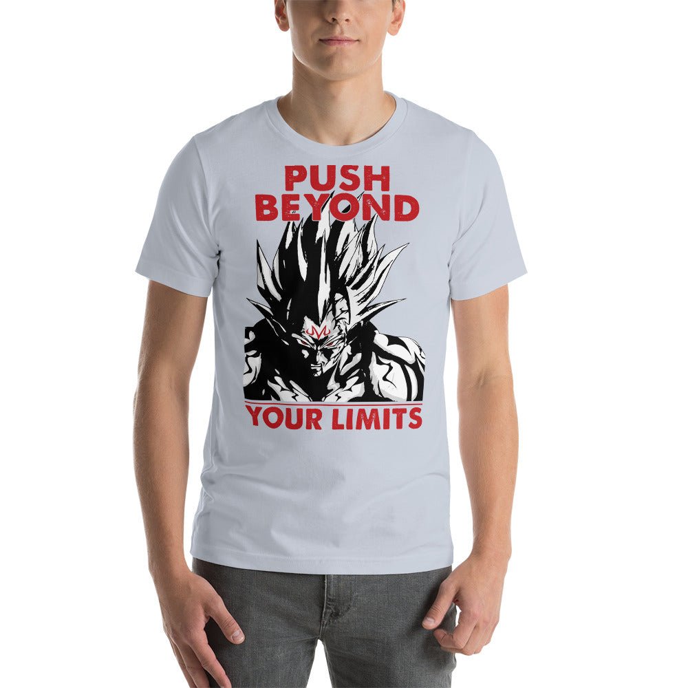 Dragon Ball Super Saiyan Majin Vegeta Push Beyond Your Limits T shirt - KM0136TS - KataMoon