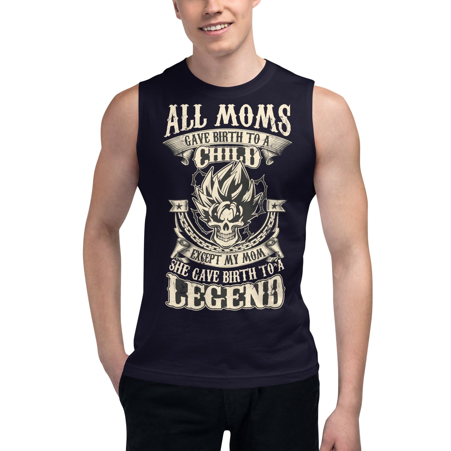 Dragon Ball Super Saiyan Mom Tank Top - KM0125TT - KataMoon