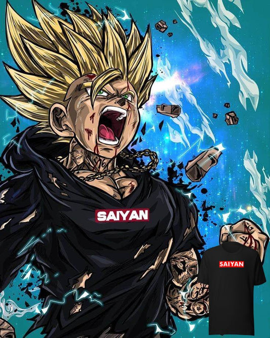 Dragon Ball Super Saiyan T Shirt - KM0119TS - KataMoon