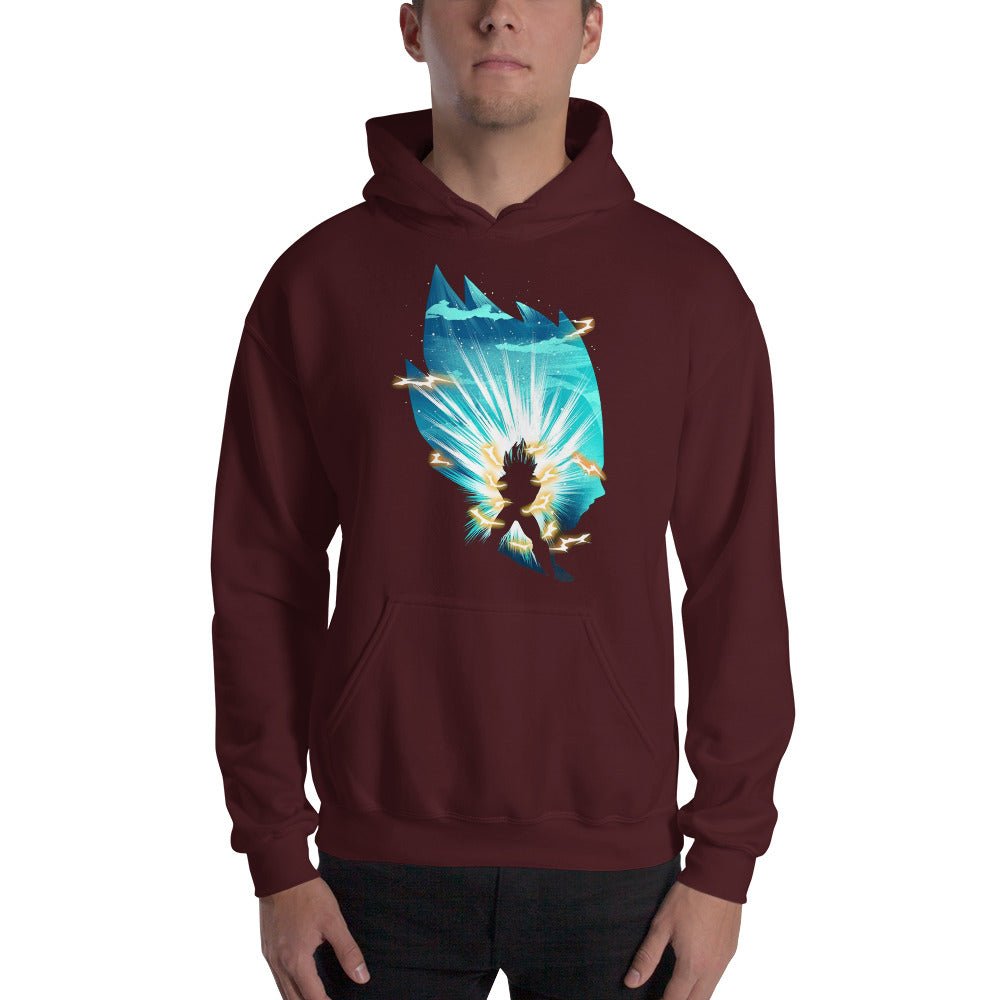 Dragon Ball Super Saiyan Vegeta God Hoodie - KM0129HO - KataMoon